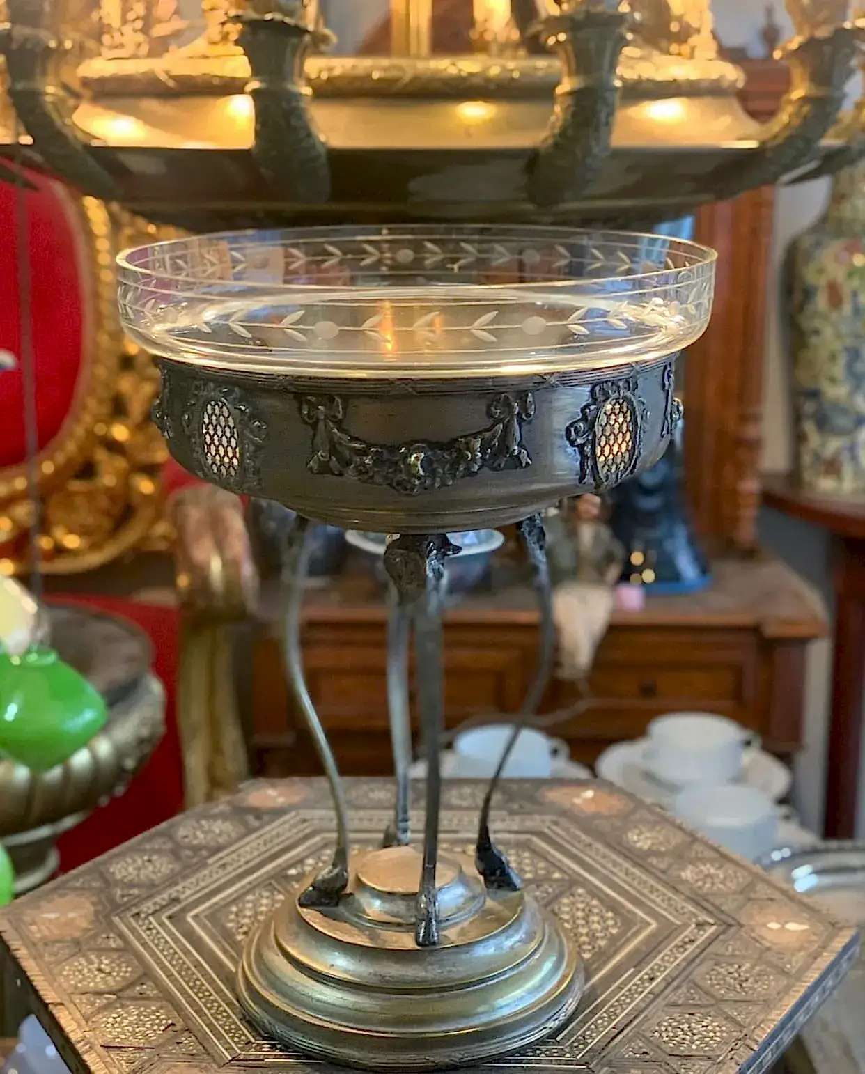 Gümüş Kaplama Obje Alanlar - Jardinyer alanlar - Cam Alanlar